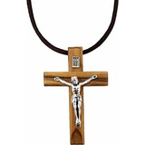 Cadena, Collar Para Hombr Cruz De Crucifijo De Jesús, Collar