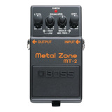 Pedal De Efeito Boss Mt-2 Metal Zone Distorção C/ Nfe