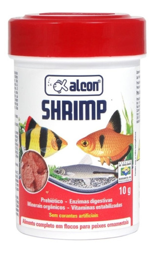 Ração Alcon Shrimp Flocos 10g