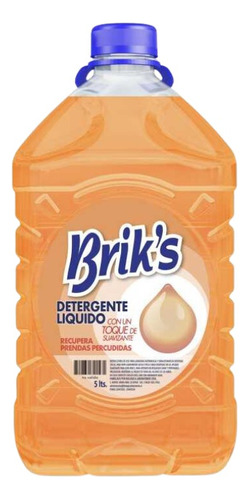 Detergente Liquido Brik's 5 Litros Variedades
