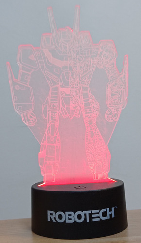 Lampara Robotech Led Night Lamp 3 Colores