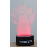 Lampara Robotech Led Night Lamp 3 Colores