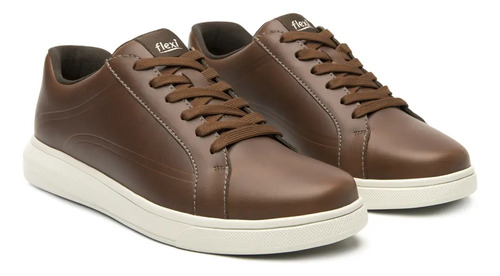 Tenis Flexi Para Hombre Estilo 415301 Brown | Envío gratis