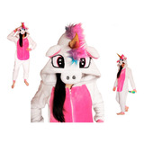 Pijama Unicornio Térmica Enteriza Adultos / Bolsillos