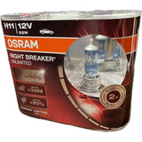 Ampolleta Osram H11 Night Breaker (x2)