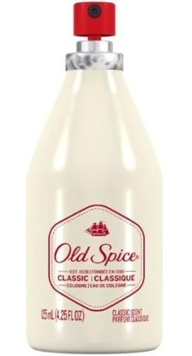 Colonia Old Spice Classic En Spray 4.25 Onzas (paquete De 6)