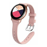 Malla Para Samsung Galaxy Watch 5 40mm 44mm Watch 3 Rosa 