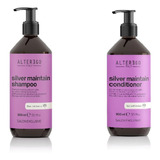 Silver Maintain Shampoo + Acondicionador Alter Ego- 950 Ml 