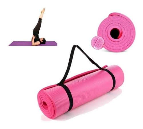 Colchoneta Tapete Ejercicio Yoga Pilates Gym Mat 10mm