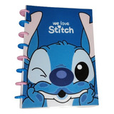 Cuaderno A5. Sistema De Discos. Lilo & Stitch