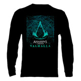 Polera Manga Larga Assassin's Creed Valhalla - Vale Gamess