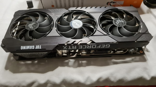 Placa De Video Nvidia Asus Tuf Gaming Rtx 3070 Ti 