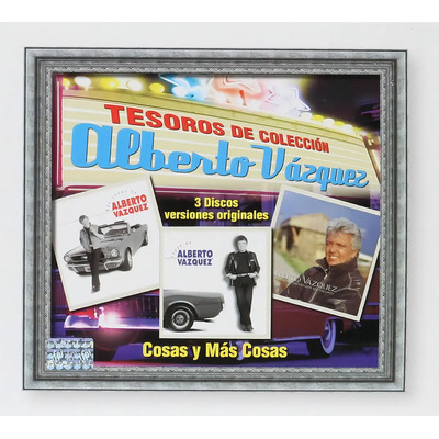 CD Tesoros De Colección 3 Discos Alberto Vázquez Rancheras México | MercadoLibre