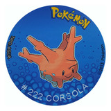 Mousepad De Tazo Pokemon Modelo #222 Corsola