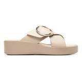 Sandalia Flexi Para Mujer Estilo 127901 Nude