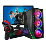 Pc Gamer Rgb Core I7 2ª 16gb Ram Ssd 960gb Vga 4gb Tela 19