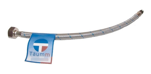 Flexible Agua He-hi M10 Largo X1 X 1/2 35 Cm Negro/azul