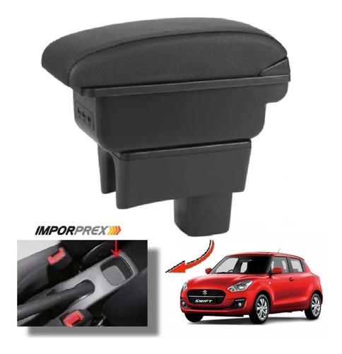 Consola Apoyabrazo - Suzuki Swift Hb Con Usb - Slid