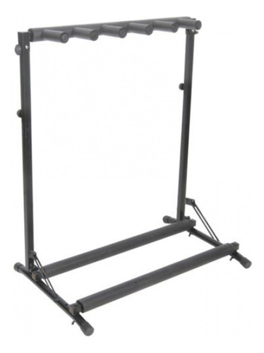 Soporte De Acero Para 5 Guitarras Sms Gs-5 Color Negro