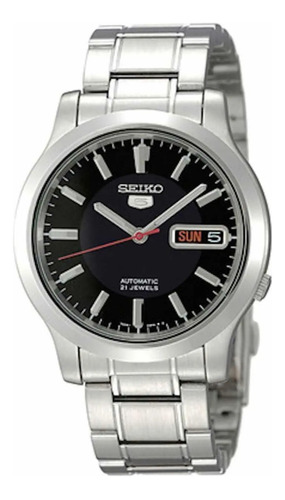 Reloj Seiko 5 Automatico Hombre Fecha 21 Jewels Snk795k1