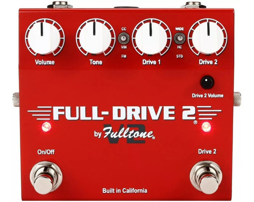 Pedal Overdrive Fulltone Fulldrive2 V2 Original Usa C/nf-e