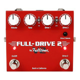 Pedal Overdrive Fulltone Fulldrive2 V2 Original Usa C/nf-e