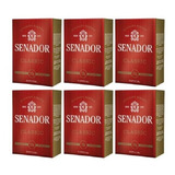 Kit Com 6 Sabonete Perfumado De Luxo Senador Classico 130g