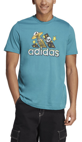 Remera adidas Moda Doodle Fill Hombre Tu Tienda Oficial