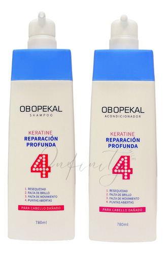 Obopekal Cuidado Del Cabello Shampoo +acondicionador  780ml