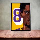 Quadro Kobe Bryant 8