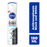 Desodorante Anti-manchas Nivea Black & White Invisible 150ml