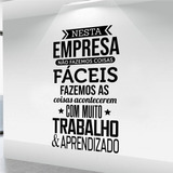 Adesivo De Parede Decorativo Para Empresa 02