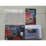 Contra 3 The Alien Wars Con Caja Y Manual Rpro Snes