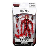 Carnage Marvel Legends Venom Baf Mostrer Venom