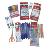 Combo Kit Articulos De Libreria Escolar Primaria - Secudaria