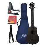 Flight Tusl-35b Ukulele Soprano Escala Concierto Serie Trave