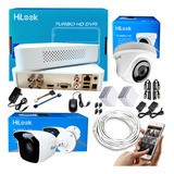 Camaras Seguridad Kit Dvr 4 + 2 Camaras 1080 Con Accesorios