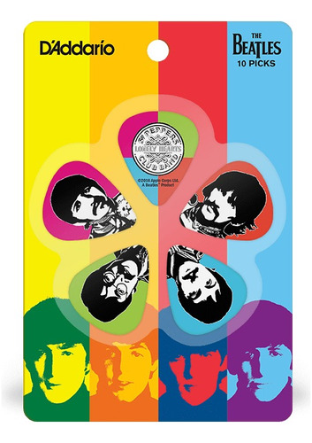 Uñetas Daddario The Beatles Sgt. Pepper's Lonely Hearts 10 U