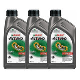 Aceite Moto 4t Castrol Actevo 20w50 Sintetico 3l