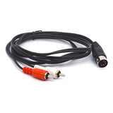 Cable Midi 5 Pines A Rca, Para Bang & Olufsen, Naim, Quad.