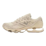 Tênis Mizuno Wave Prophecy Ls Color Bege-areia - Adulto 41 Br