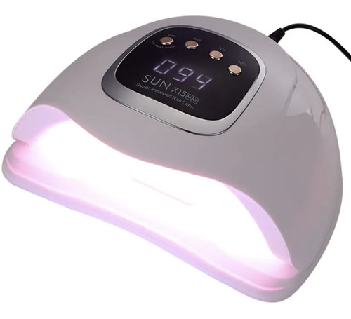 Cabina Secador Uñas Sun X15 Max 280w Uv Led Gelificadas Semi