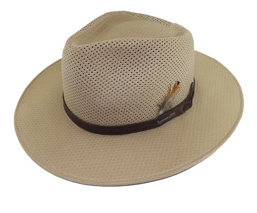 Sombrero Lagomarsino Australiano Algodón Ventilado Tostado