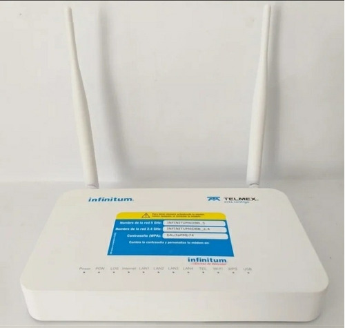 Modem Telmex Zte Mod:f670l Pon Fibra Óptica 2021