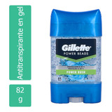 Antitranspirante Gillette Gel Power Beads Power Rush Barra C