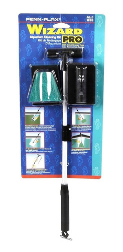 Kit De Limpieza P/acuario Penn Plax Wizzard Pro - Aiken - 