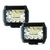 Par- Faro 19 Led Fijo + Estrobo 48w Dually Deluxe