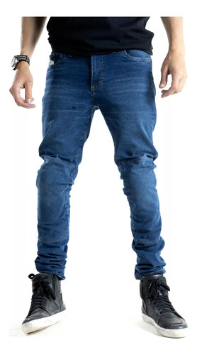 Pantalon Jeans Qubo Classic Blue En Tiendamoto