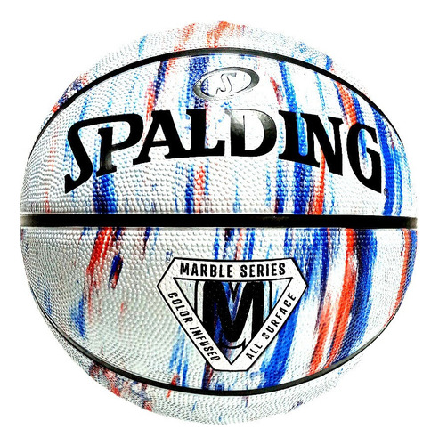 Pelota De Básquet Spalding Nba Graffiti Nº 7 Color Marble Para Básquet De Exterior