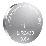 Batería Lir2430 Recargable 3.6v